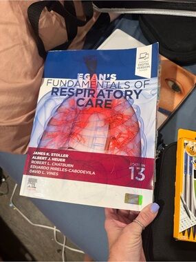 Egan's Fundamentals of Respiratory Care - Purple Cover